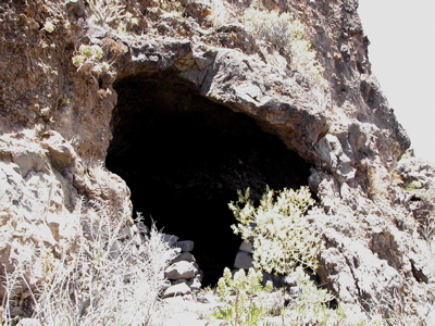 Höhle des Roque Bentaiga